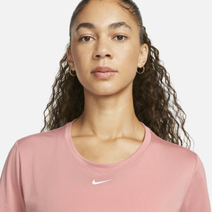Nike Dri-FIT One Women's Standard-Fit Short-Sleeve Top (Rose)