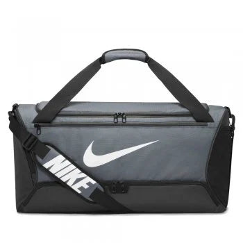 Nike Brasilia 9.5 Training Duffel Bag (41L) (Grey)