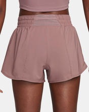 Load image into Gallery viewer, Nike One Women&#39;s Dri-FIT Mid-Rise 3&quot; Brief-Lined Shorts (Mauve)