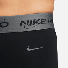 Load image into Gallery viewer, Nike Pro Women&#39;s Mid-Rise 3&quot; Graphic Shorts (Black)