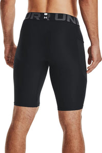 UA Men's HeatGear® Pocket Long Shorts (Blk)