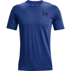 Men's UA Sportstyle Left Chest Short Sleeve Shirt Blue