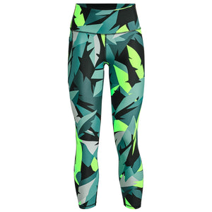 Women's Under Armour HeatGear No-Slip Waistband Printed  Angle Leggings