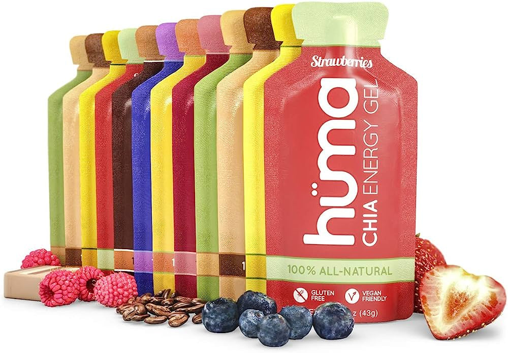 Huma Chia Energy Gel - 24 Variety Pack