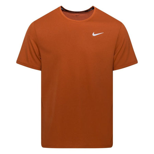 Nike Men's Dri-FIT Miler UV Running Top (Orange)