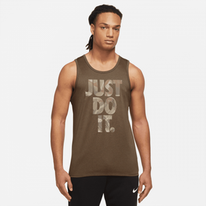 Nike Dri-FIT Graphic Tank Camo (Army Green)