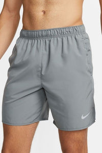 Nike Challenger Men's Dri-FIT 7" Unlined Running Shorts (Grey)