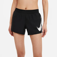 Load image into Gallery viewer, Nike Women&#39;s Swoosh Run Short (Black)