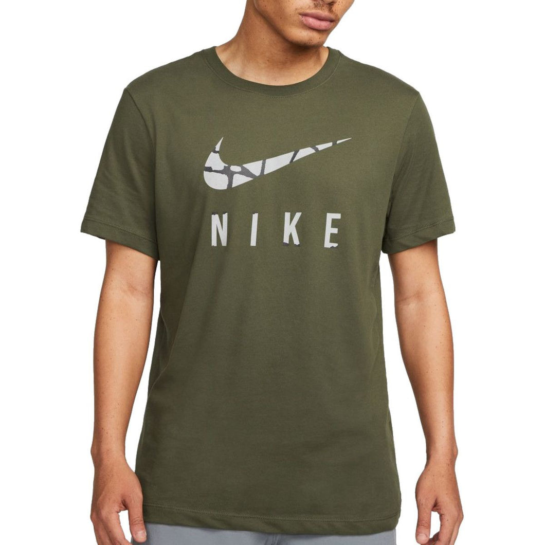 Nike Dri-FIT Run Division Running Tee (Army Green)