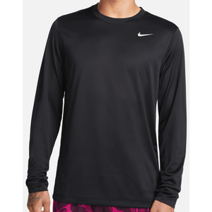 Nike Dri-FIT Legend Men's Long-Sleeve Fitness Top (Blk)