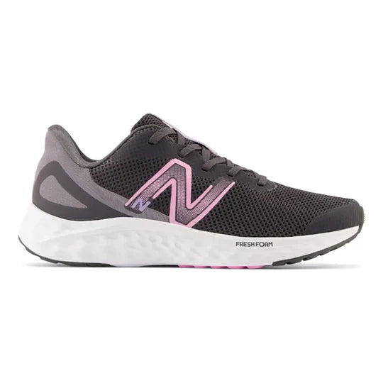 Kids New Balance Fresh Foam Arishi v4 Black with Pink Sportista