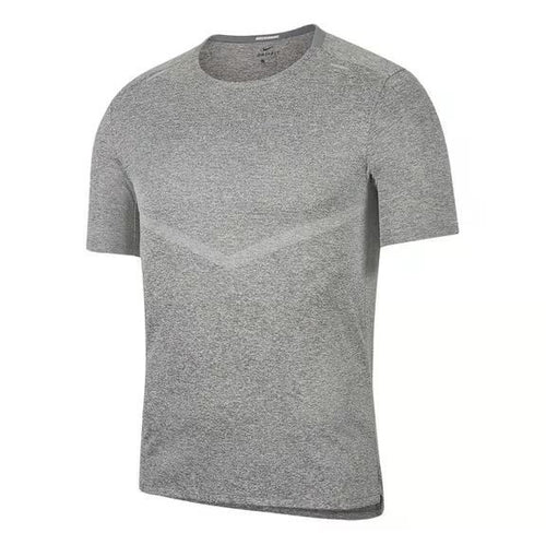 Nike Rise 365 Men's Dri-FIT Short-Sleeve Running Top (Grey)