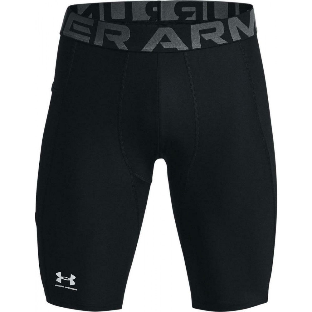 UA Men's HeatGear® Pocket Long Shorts (Blk)